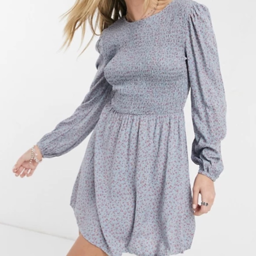 Cotton On Long Sleeve Mini Dress